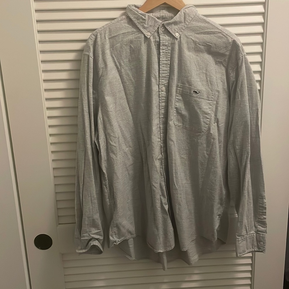 XXL VINEYARD VINES GREY DRESS SHIRT